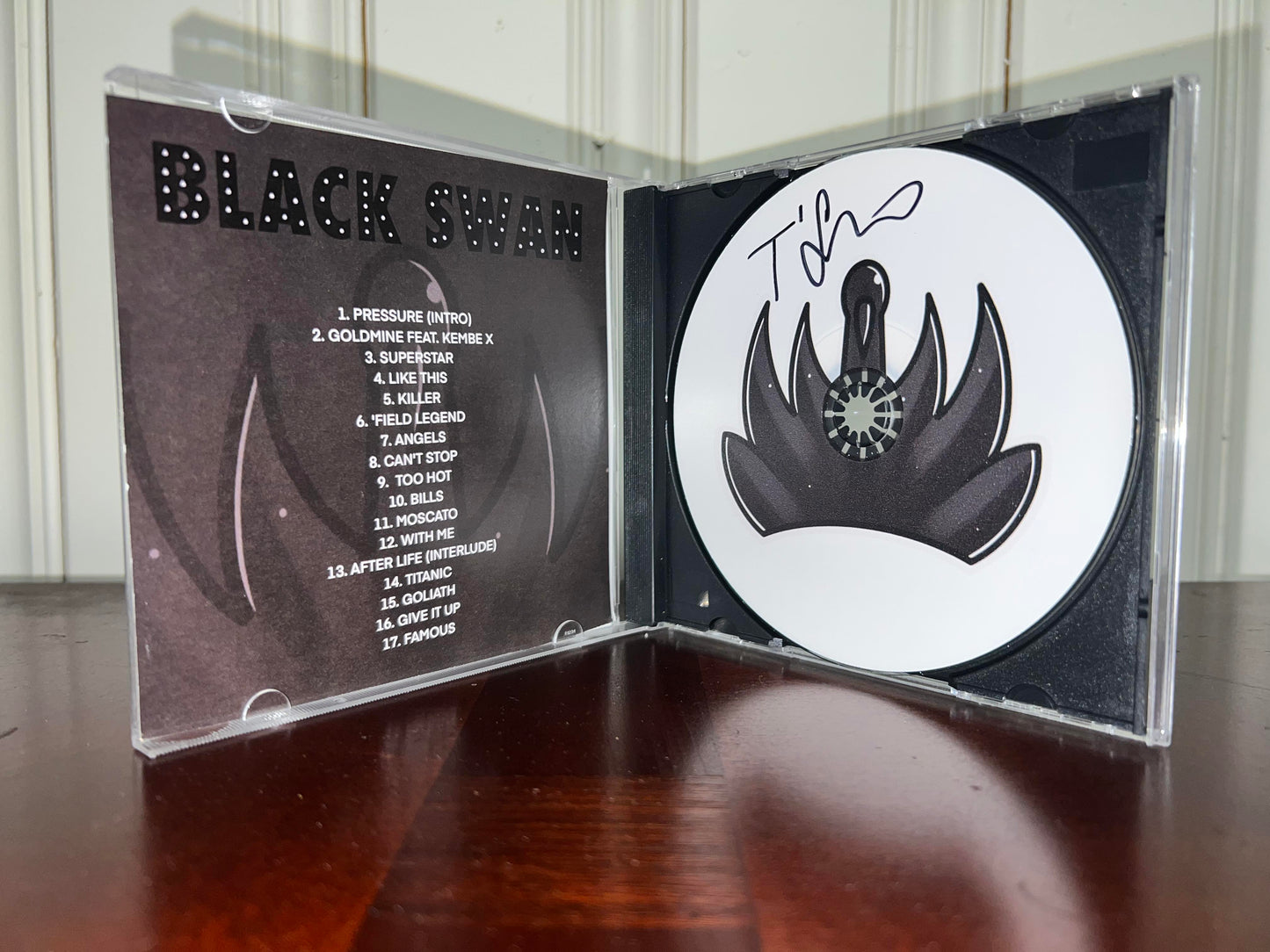 Autographed CD 'BLACK SWAN'